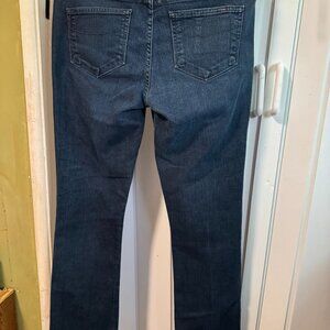 PAIGE PREMIUM JEANS MADE IN USA SIZE 31 STRETCH BOOT CUT EUC